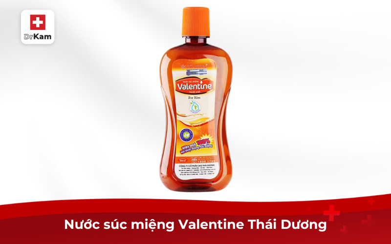 Nước súc miệng Valentine Thái Dương