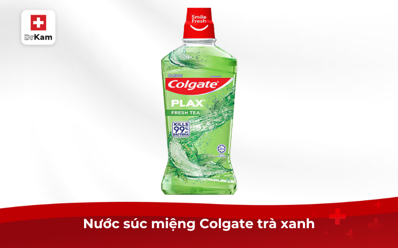 Top 10 nước súc miệng tốt nhất hiện nay 5 Nước súc miệng Colgate trà xanh
