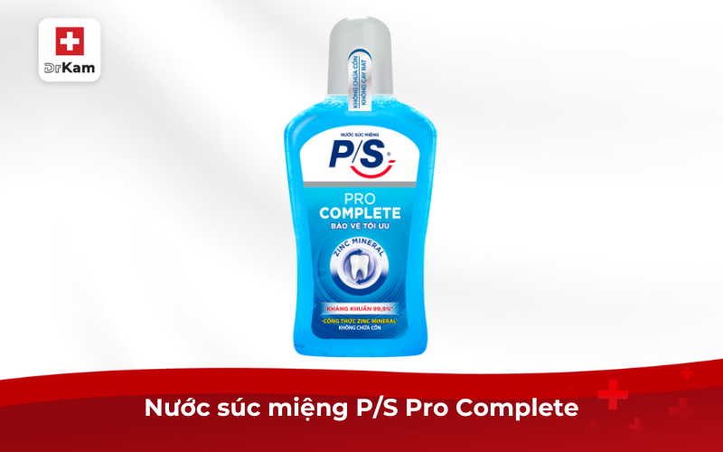 Top 10 nước súc miệng tốt nhất hiện nay 8 Nước súc miệng P/S Pro Complete