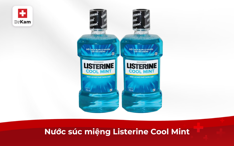 Nước súc miệng Listerine Cool Mint