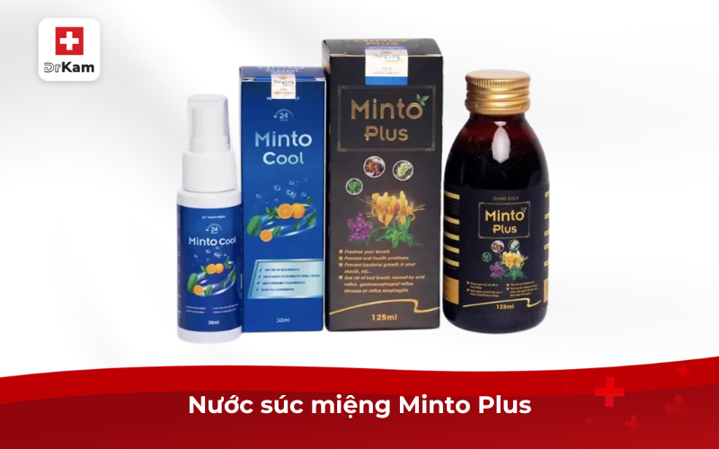 Nước súc miệng Minto Plus