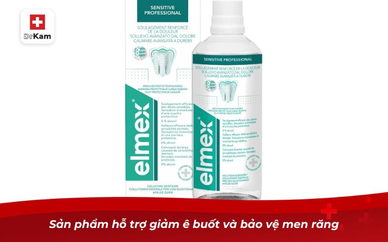 Top 10 nước súc miệng chống ê buốt răng tiêu biểu 2026 4 Sản phẩm hỗ trợ giảm ê buốt và bảo vệ men răng