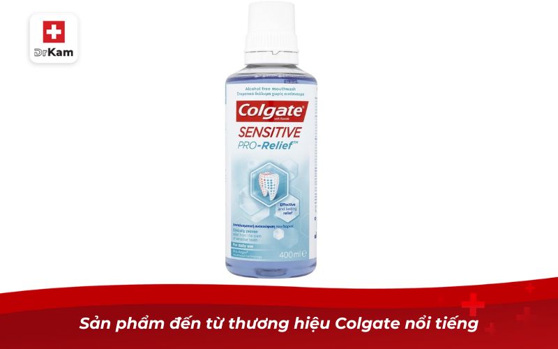 Top 10 nước súc miệng chống ê buốt răng tiêu biểu 2026 5 Sản phẩm đến từ thương hiệu Colgate nổi tiếng