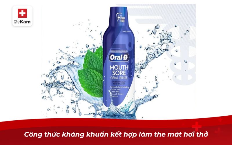 Top 10 nước súc miệng chống ê buốt răng tiêu biểu 2026 6 Công thức kháng khuẩn kết hợp làm the mát hơi thở