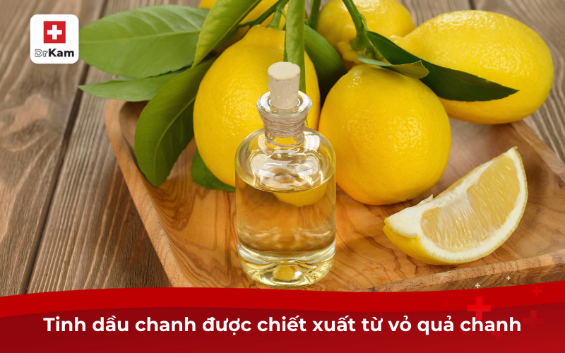 Tinh dầu chanh và lợi ích vượt trội cho sức khỏe 2 Tinh dầu chanh được chiết xuất từ vỏ quả chanh