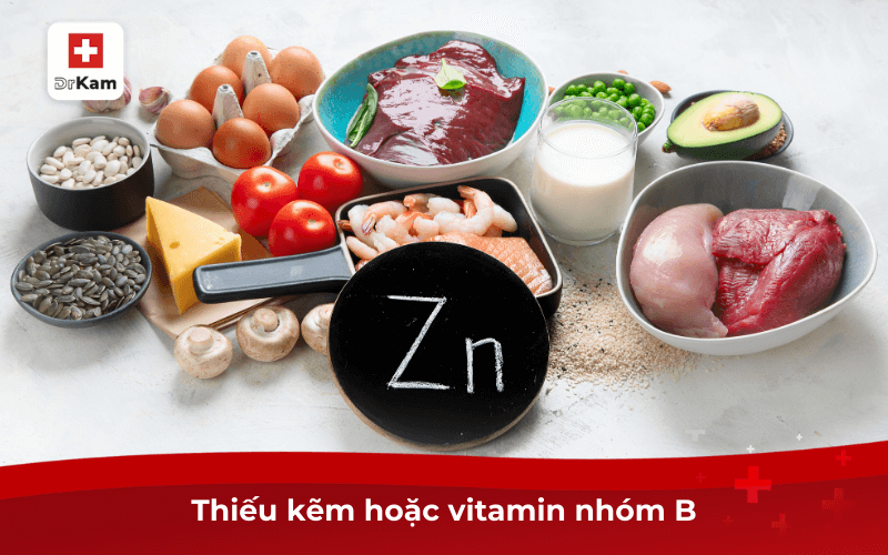 Miệng mặn là bệnh gì? Nguyên nhân do đâu? 5 Thiếu kẽm hoặc vitamin nhóm B