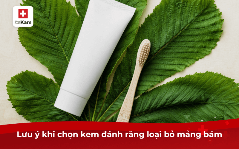 Lưu ý khi chọn kem đánh răng loại bỏ mảng bám