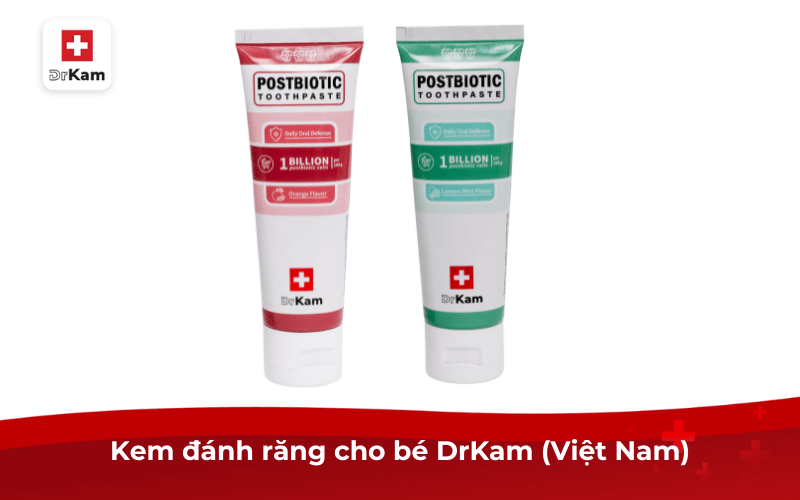 Kem đánh răng cho bé DrKam (Việt Nam)
