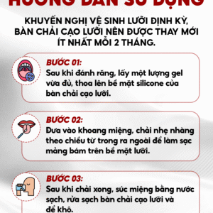 Bộ gel cạo lưỡi sinh học DrKam vị bạc hà 54g 8 Artboard 1 3 2