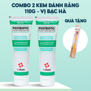 Combo 2 Kem Đánh Răng Sinh Học DrKam Postbiotic 110G 7 03 copy 17