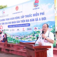 DRKAM ĐỒNG HÀNH CÙNG BỆNH VIỆN ĐẠI HỌC Y HÀ NỘI KHÁM BỆNH, CẤP THUỐC MIỄN PHÍ TẠI XÃ A DƠI – QUẢNG TRỊ
